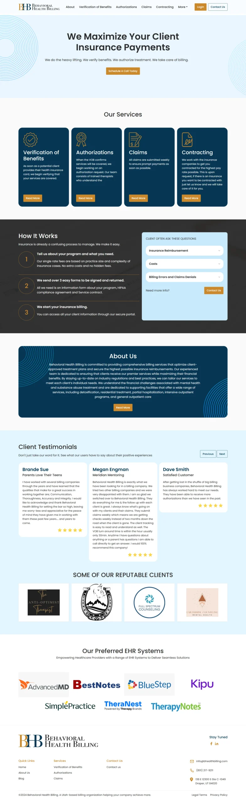 Behavioral Health Billing